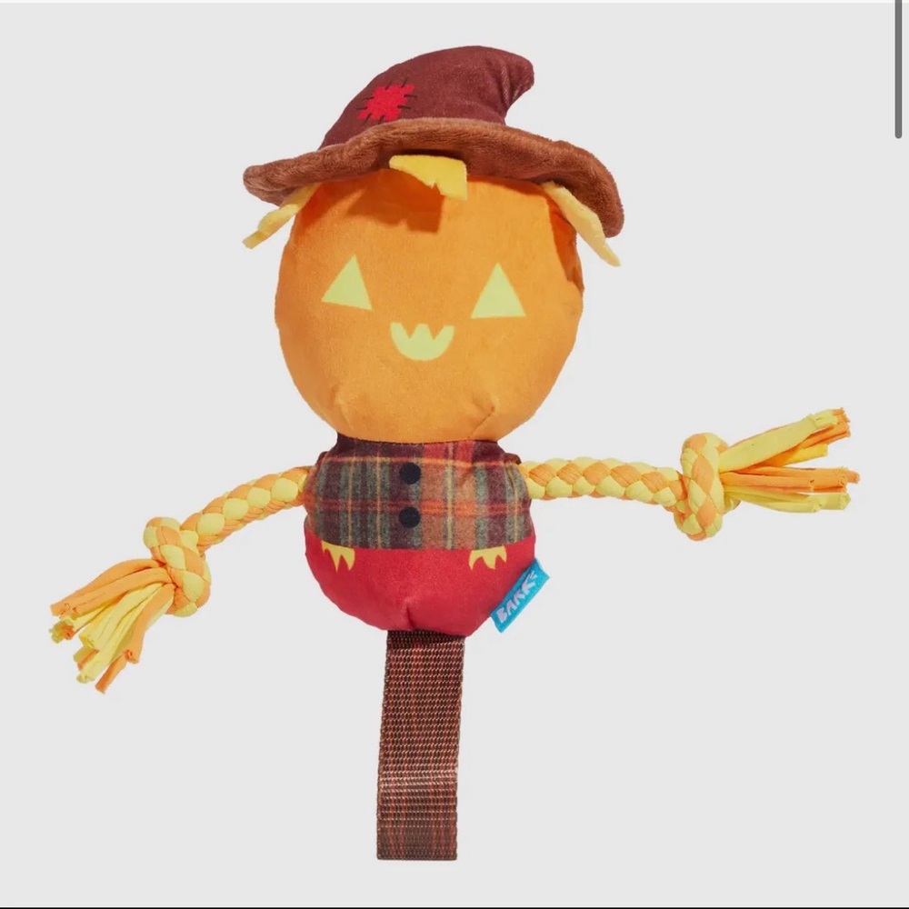 Colorful Scarecrow Dog Toy